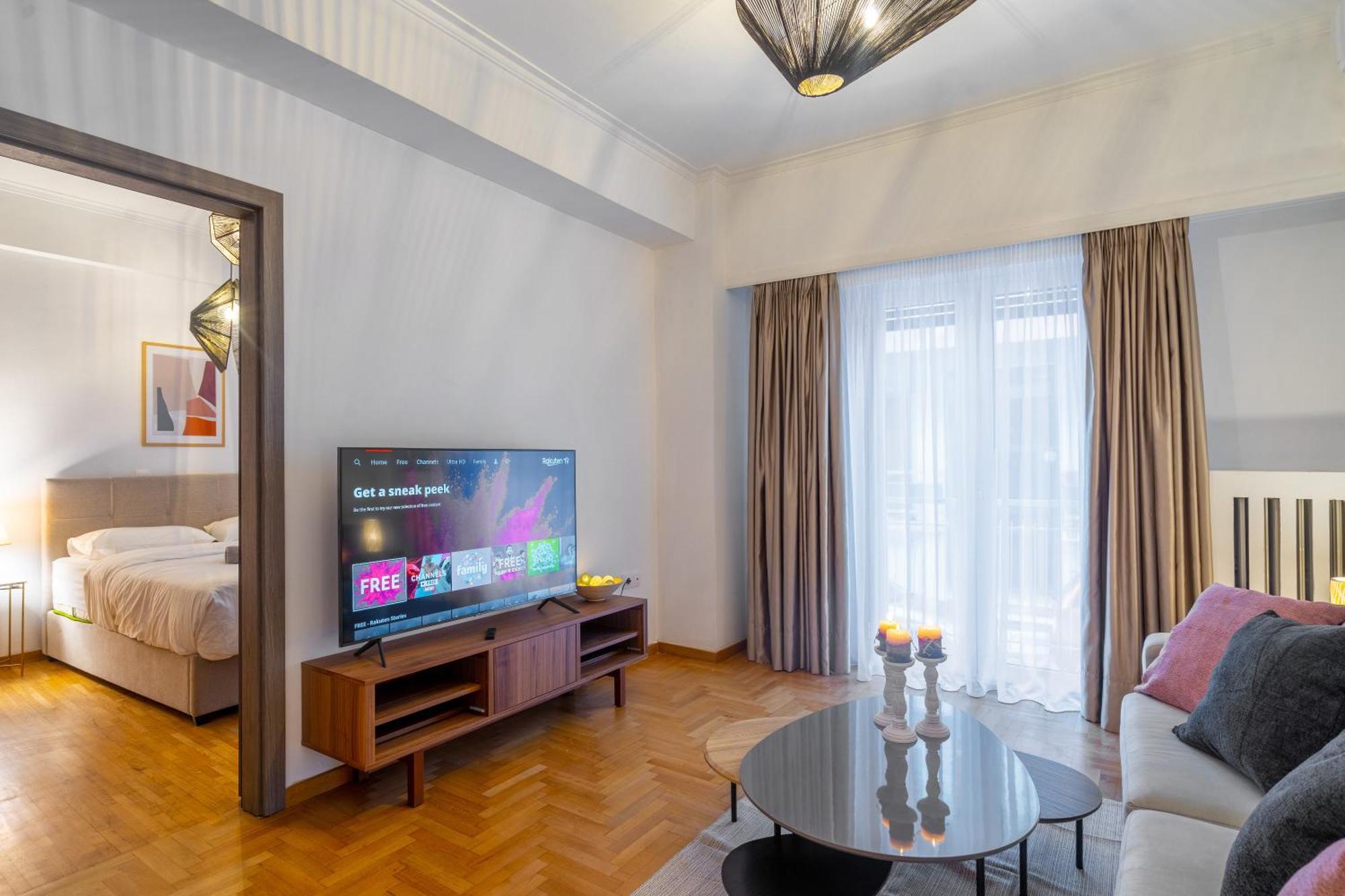 Modern Pagrati - Greecing Apartment Athen